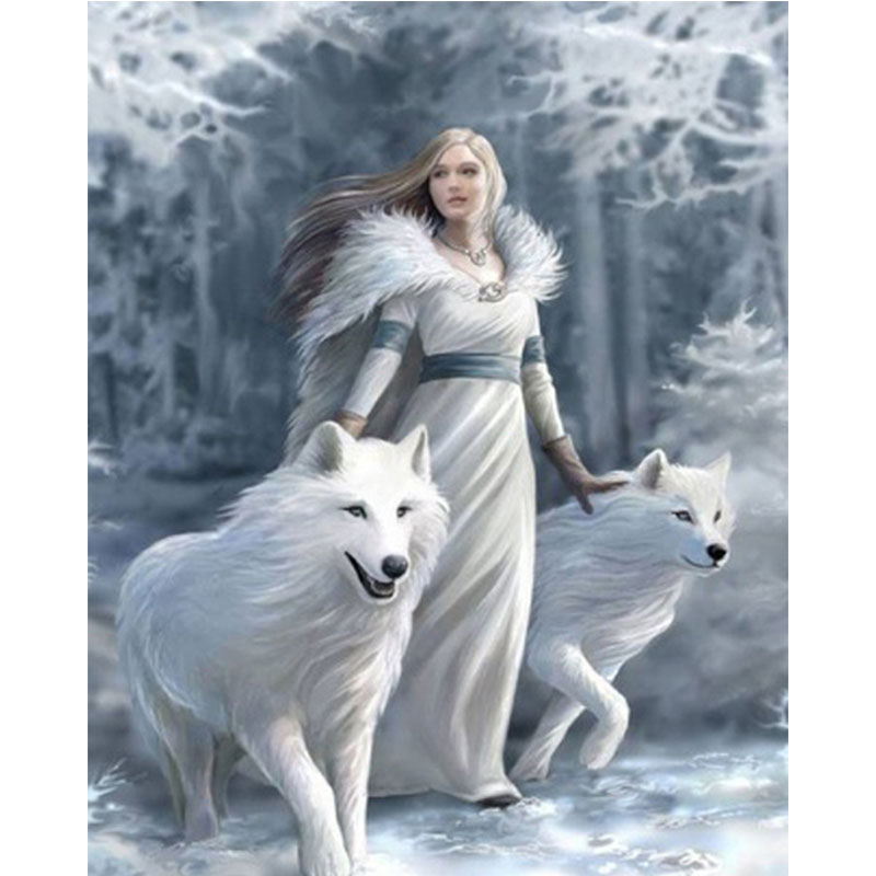 White Wolf and the Beauty