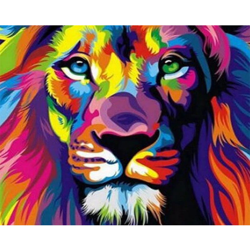 Beautiful Abstract Lion