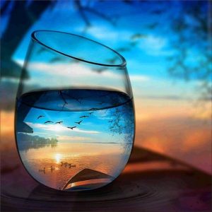 Beautiful Nature through a Glass