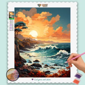 Sunset at Australian Beach