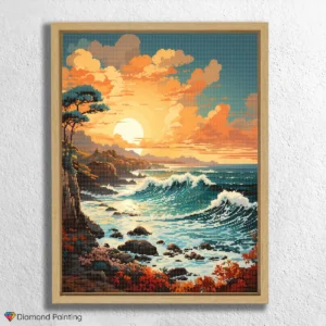 Sunset at Australian Beach