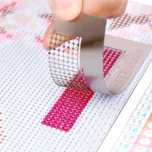 Precisie Liniaal voor Diamond Painting (voor Ronde Steentjes)