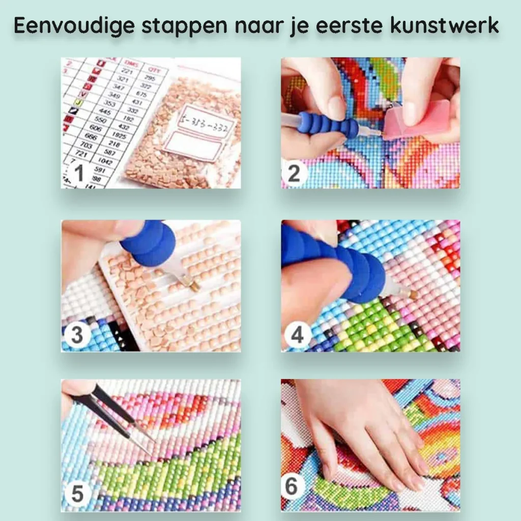 Huis in de Winter 3 Diamond Painting Wereld Diamond Painting Steps DIY diamond Painting Wereld